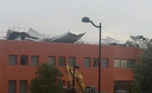 Rubiera, la grandine causa seri danni al patrimonio pubblico