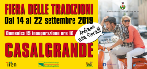 Fiera delle Tradizioni, otto giorni di festa a Casalgrande dal 14 settembre