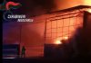 Castellarano, incendio in un fienile. Indagini dei Carabinieri
