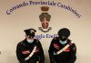 Fermato con il giubbotto “imbottito” di cocaina: arrestato dai Carabinieri