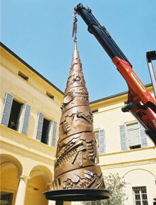 La Provincia di Reggio Emilia ricorda Arnaldo Pomodoro