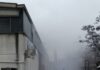 Incendio in un capannone di via ragazzi del ’99: solo danni alle cose