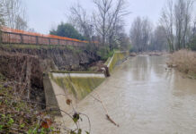 Concluso l’intervento sul Tresinaro ad Arceto: ricostruito il muro spondale dopo la piena del 2024