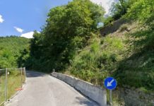 Appennino. Chiusura della SP10 a Vetto per lavori di consolidamento