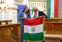 La Principessa del Galles ha ricevuto dal sindaco Marco Massari il Primo Tricolore, massima onorificenza della città di Reggio Emilia