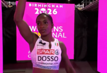 Zaynab Dosso è settima sui 100m piani. Vince l’inglese Hunt